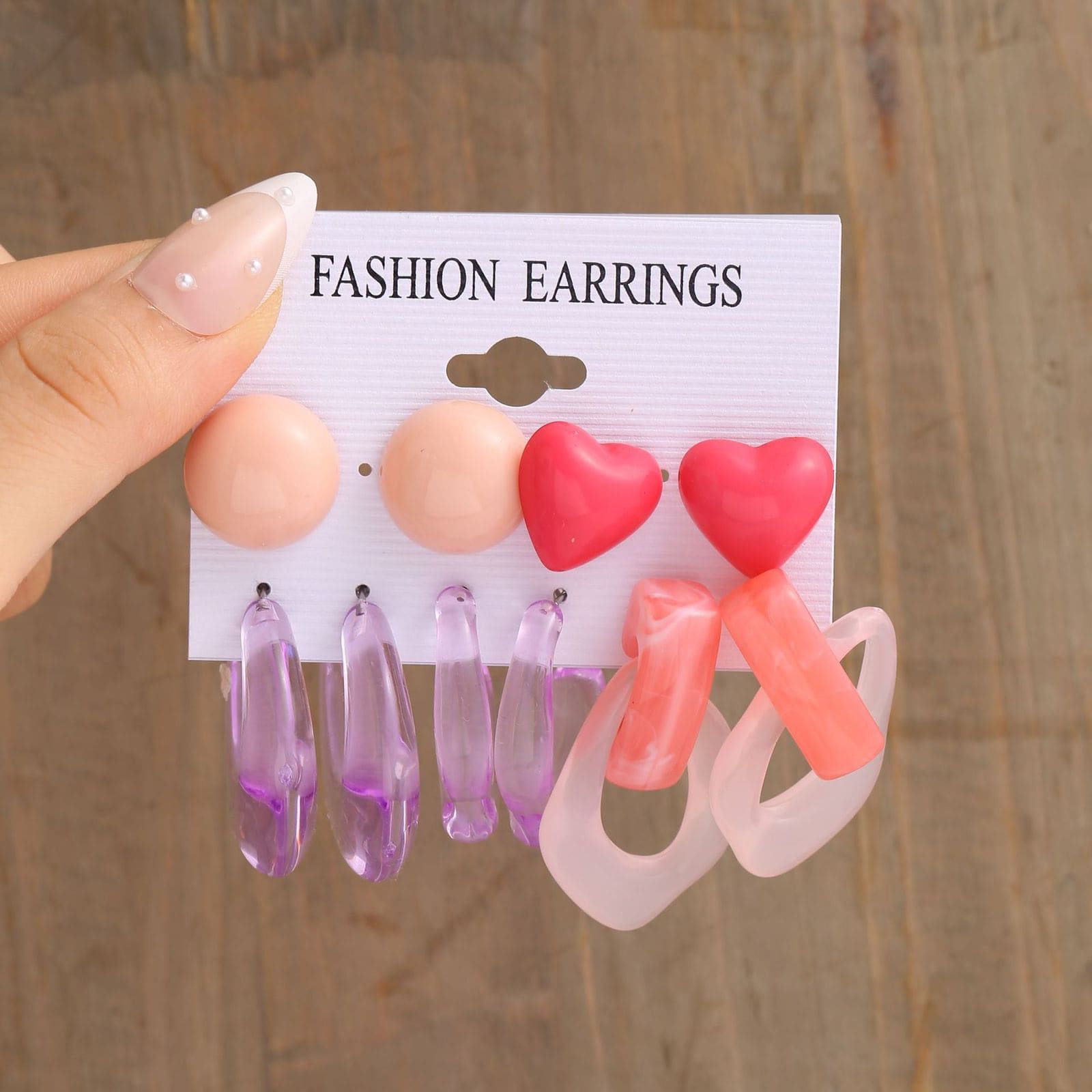 Colorful Resin Acrylic Earrings, Fashion Twist Hoop Earrings, Macaron Candy Stud Earrings, Circle Dangle Drop Earrings, Vintage Pearl Earrings Set Colorful Resin Acrylic Earrings, Fashion Twist Hoop Earrings, Macaron Candy Stud Earrings, Circle Dangle Drop Earrings, Vintage Pearl Earrings Set
